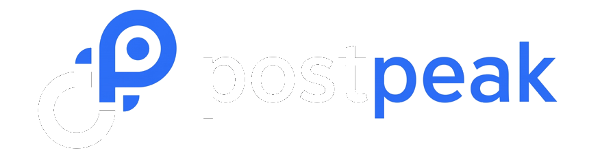 POSTPEAK — digital marketing agency logo